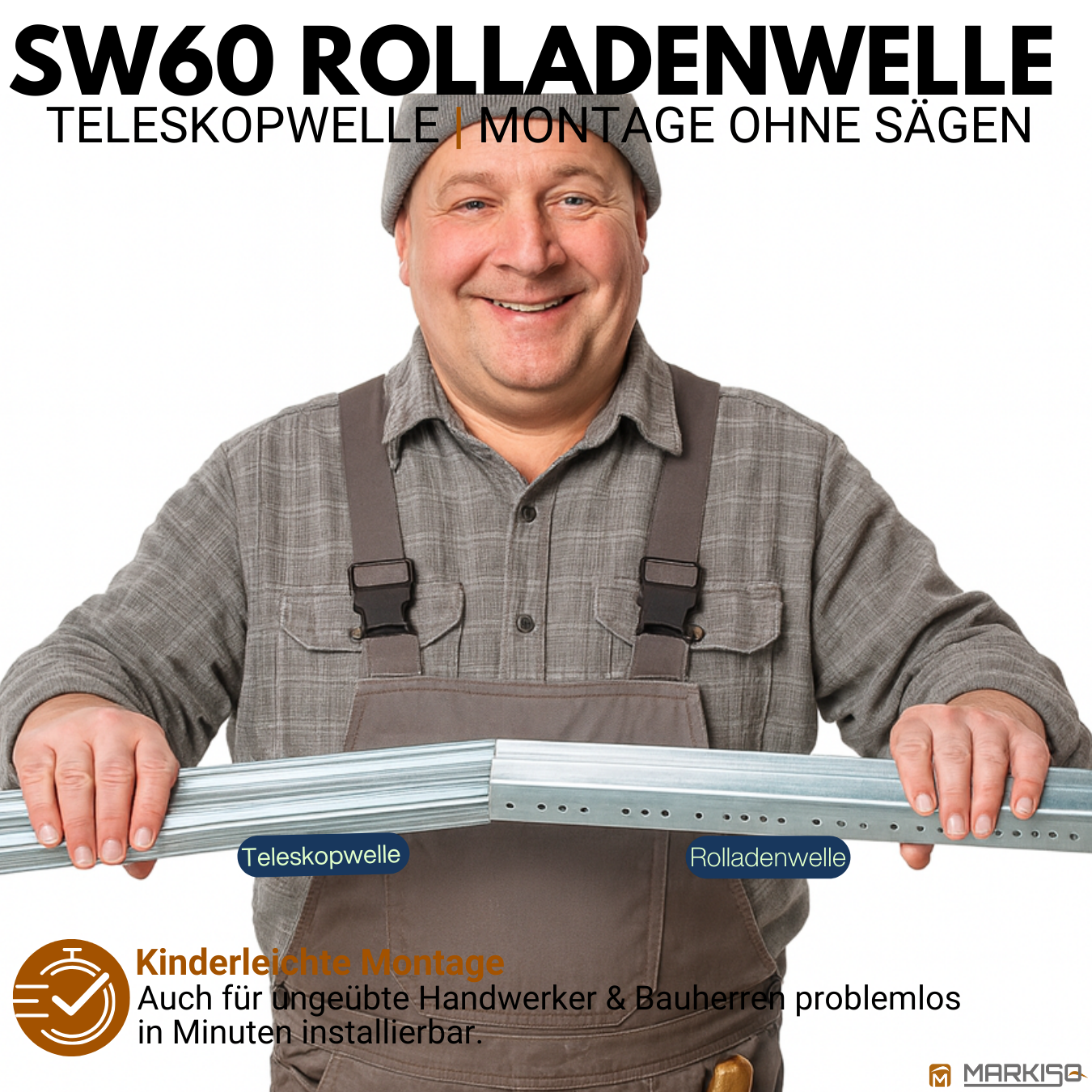Rolladenwelle SW60