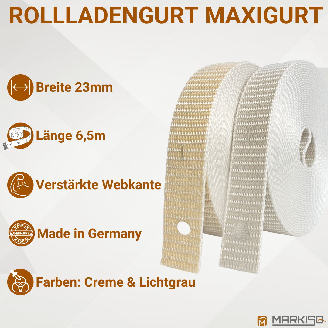 Rolladengurt Maxi 6,5 Meter