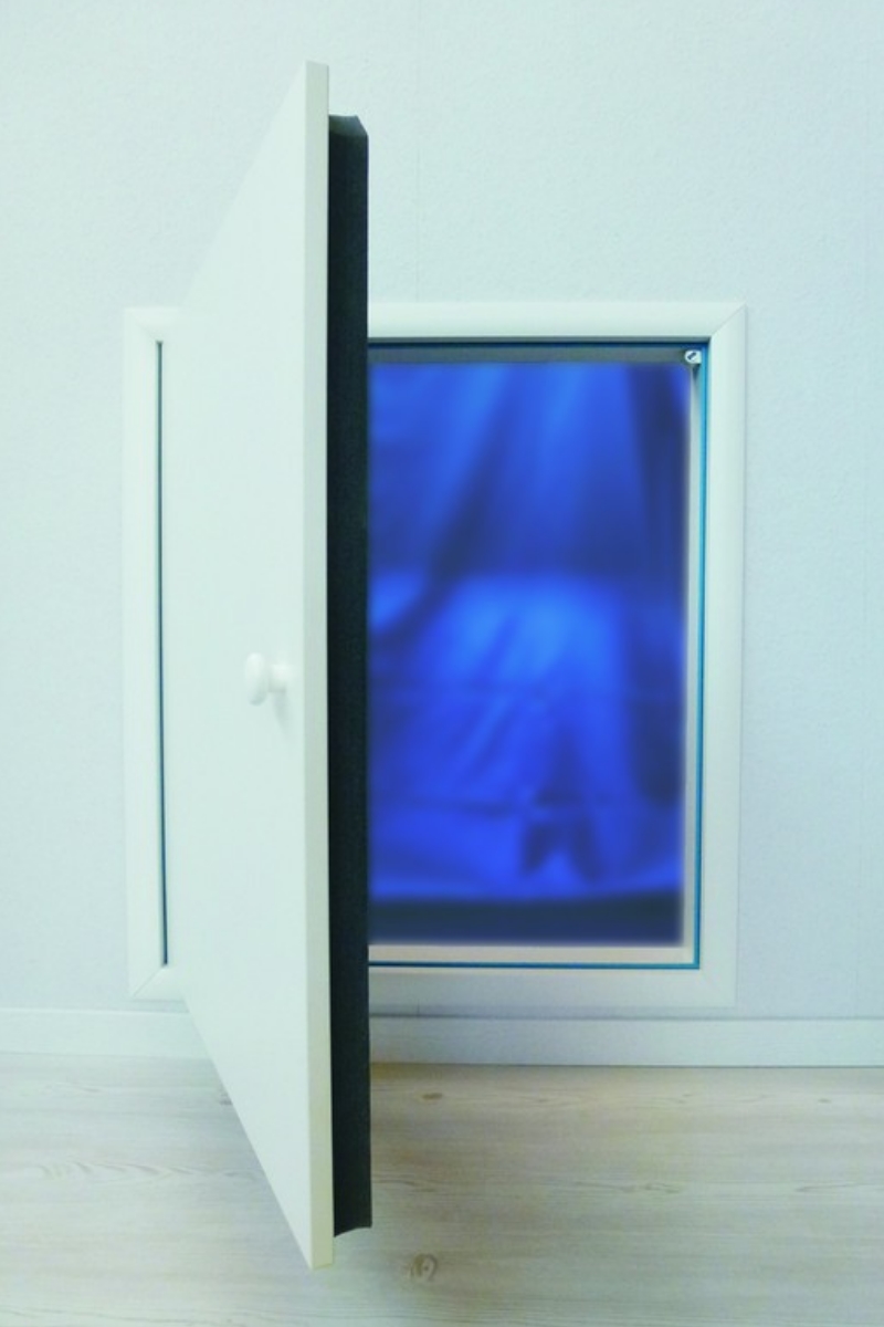 Wellhöfer Kniestocktür mit Wärmeschutz 3D 80 x 70 cm – Bild 3