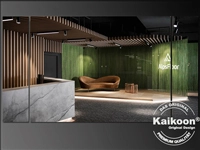 Fadenvorhang im freien Raum