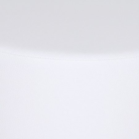 Sitzhocker Weiß Ø39 x 45cm