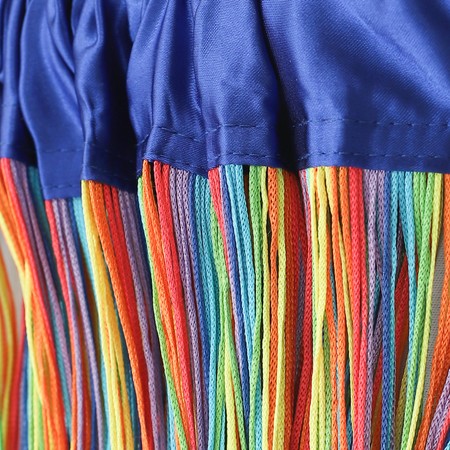 Fadenvorhang 150 cm x 300 cm (BxH) Multicolor mehrfarbig