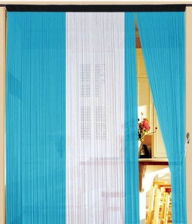 Fadenvorhang Argentinien 90 x 240 cm (BxH) – Fan Fadenflagge & Raumteiler – Kaikoon
