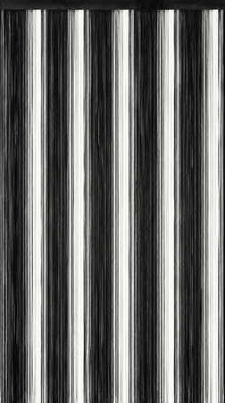 Fadenvorhang Schwarz-Weiß 90 x 240 cm (BxH) – Fan Flagge, Türvorhang & Deko – Kaikoon