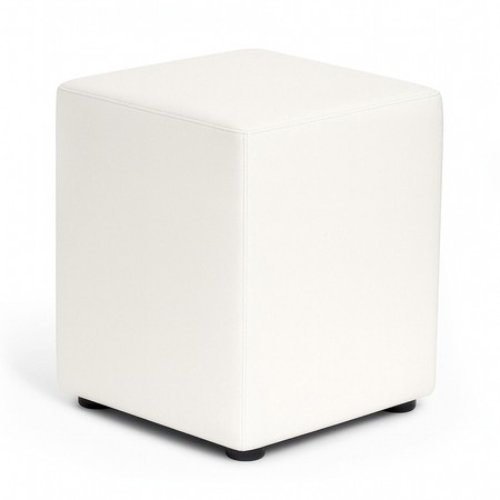 Sitzwürfel Weiß Maße: 35 cm x 35 cm x 45 cm