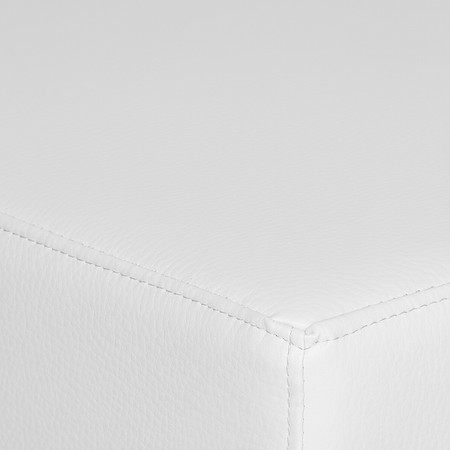 Sitzwürfel Weiß Maße: 35 cm x 35 cm x 45 cm Sitzwürfel Weiß Maße: 35 cm x 35 cm x 45 cm