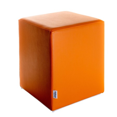 Sitzwürfel Orange Maße: 35 cm x 35 cm x 45 cm