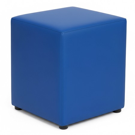 Sitzwürfel Blau Maße: 43 cm x 43 cm x 51 cm
