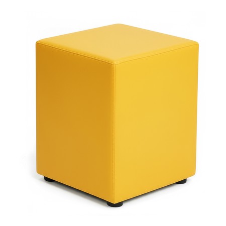 Sitzwürfel Gelb Maße: 35 cm x 35 cm x 45 cm