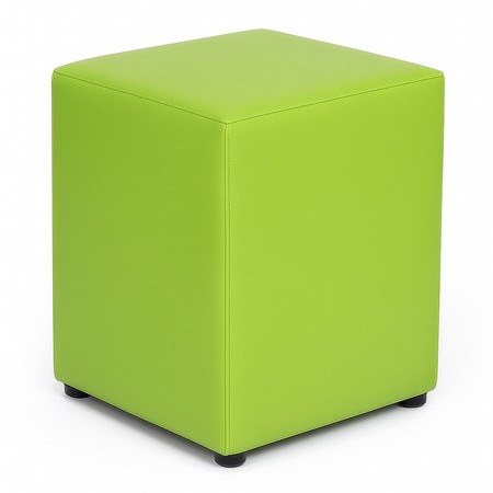 Sitzwürfel Hellgrün Maße: 35 cm x 35 cm x 45 cm