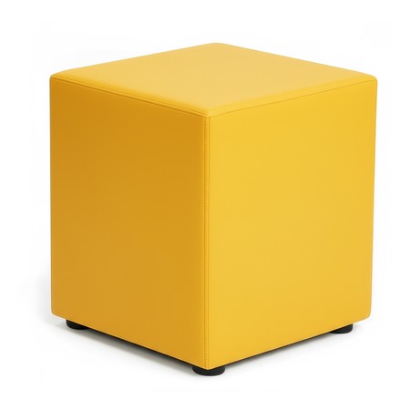 Sitzwürfel Gelb Maße: 43 cm x 43 cm x 51 cm