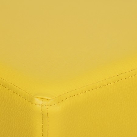 Sitzwürfel Gelb Maße: 43 cm x 43 cm x 51 cm Sitzwürfel Gelb Maße: 43 cm x 43 cm x 51 cm