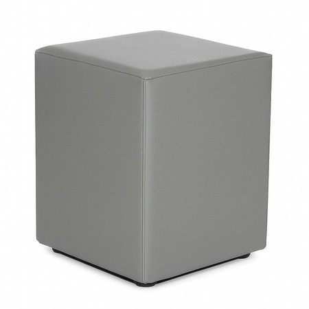 Sitzwürfel Hellgrau Maße: 35 cm x 35 cm x 45 cm