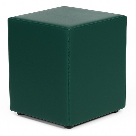 Kaikoon Sitzwürfel Dunkelgrün – Kunstleder Hocker 43×43×51 cm für Events, Messe, Gastronomie & Zuhause