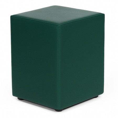 Sitzwürfel Dunkelgrün Maße: 35 cm x 35 cm x 45 cm