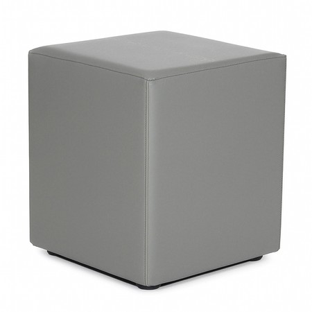 Sitzwürfel platin grau B1 schwer entflammbar 43 cm x 43 cm x 51 cm Sitzwürfel platin grau B1 schwer entflammbar 43 cm x 43 cm x 51 cm