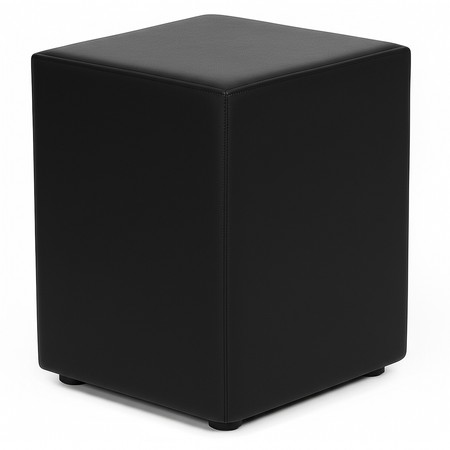 Sitzwürfel Schwarz Maße: 43 cm x 43 cm x 51 cm