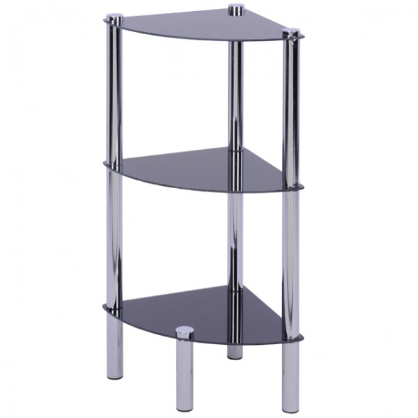 Badezimmer Eckregal Badezimmerregal Standregal Glas Ablage Badregal Bad