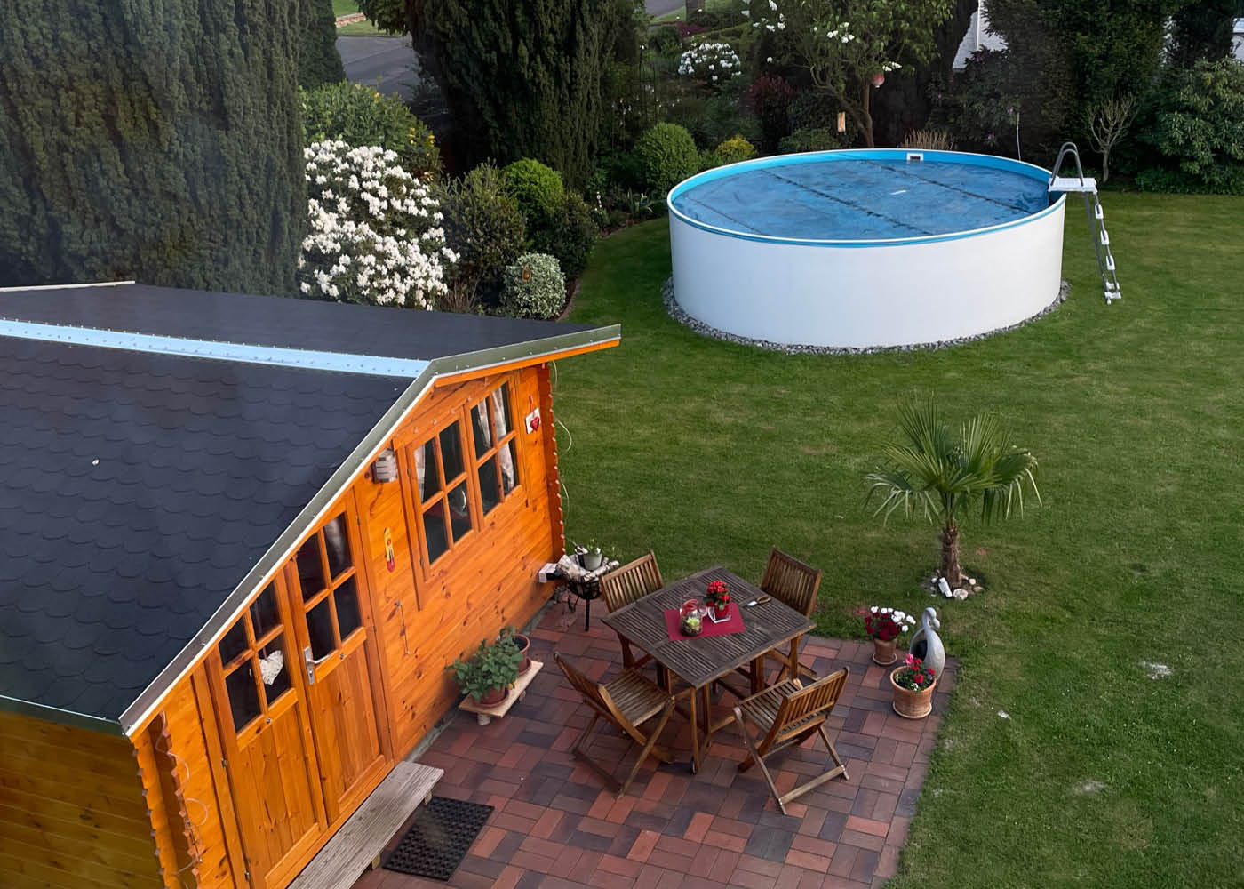 Gartenhäuser mit 14 - 19mm Wandstärke