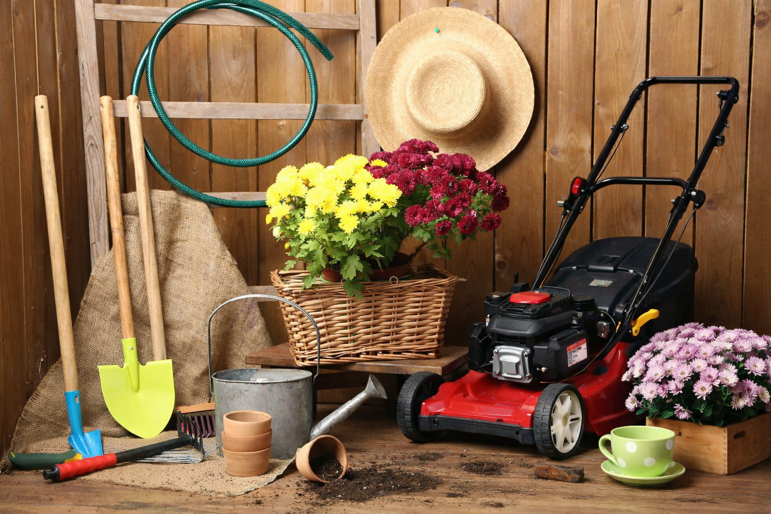 Gartenhäuser mit 14 - 19mm Wandstärke