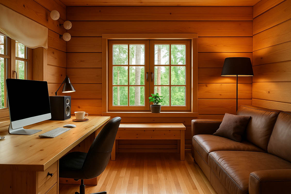 Gartenhäuser mit 14 - 19mm Wandstärke