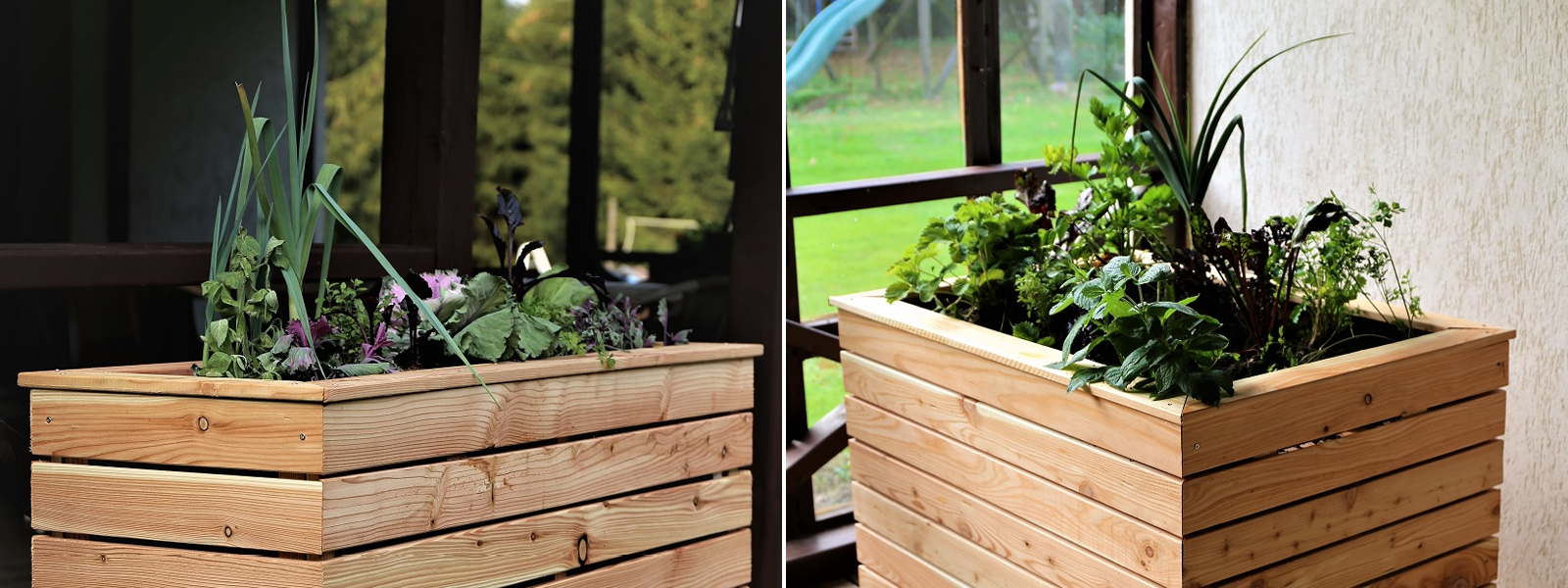 Gartenhäuser mit 14 - 19mm Wandstärke