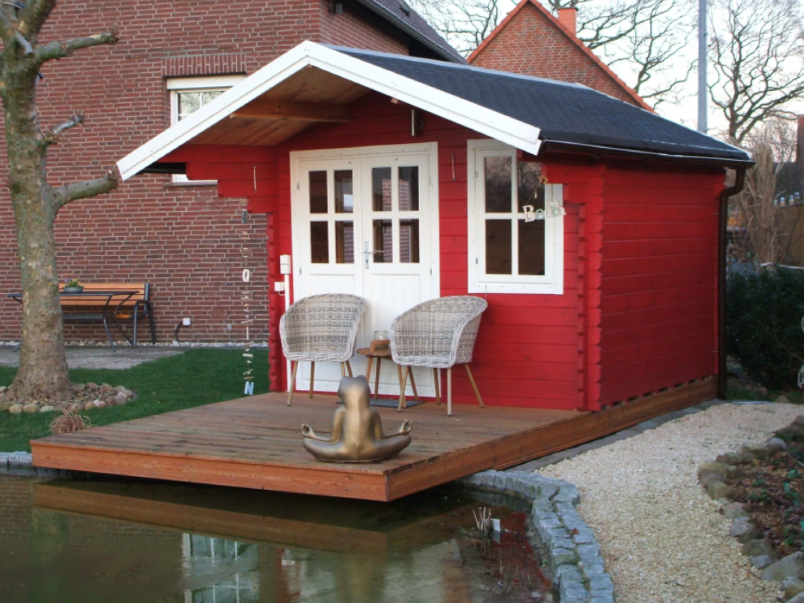 Gartenhäuser mit 14 - 19mm Wandstärke