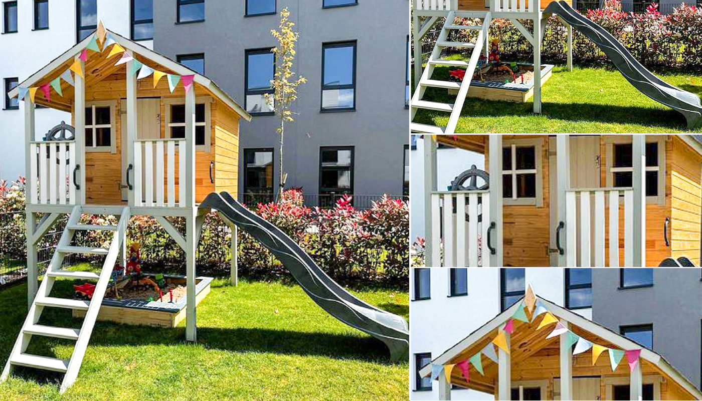 Gartenhäuser mit 14 - 19mm Wandstärke