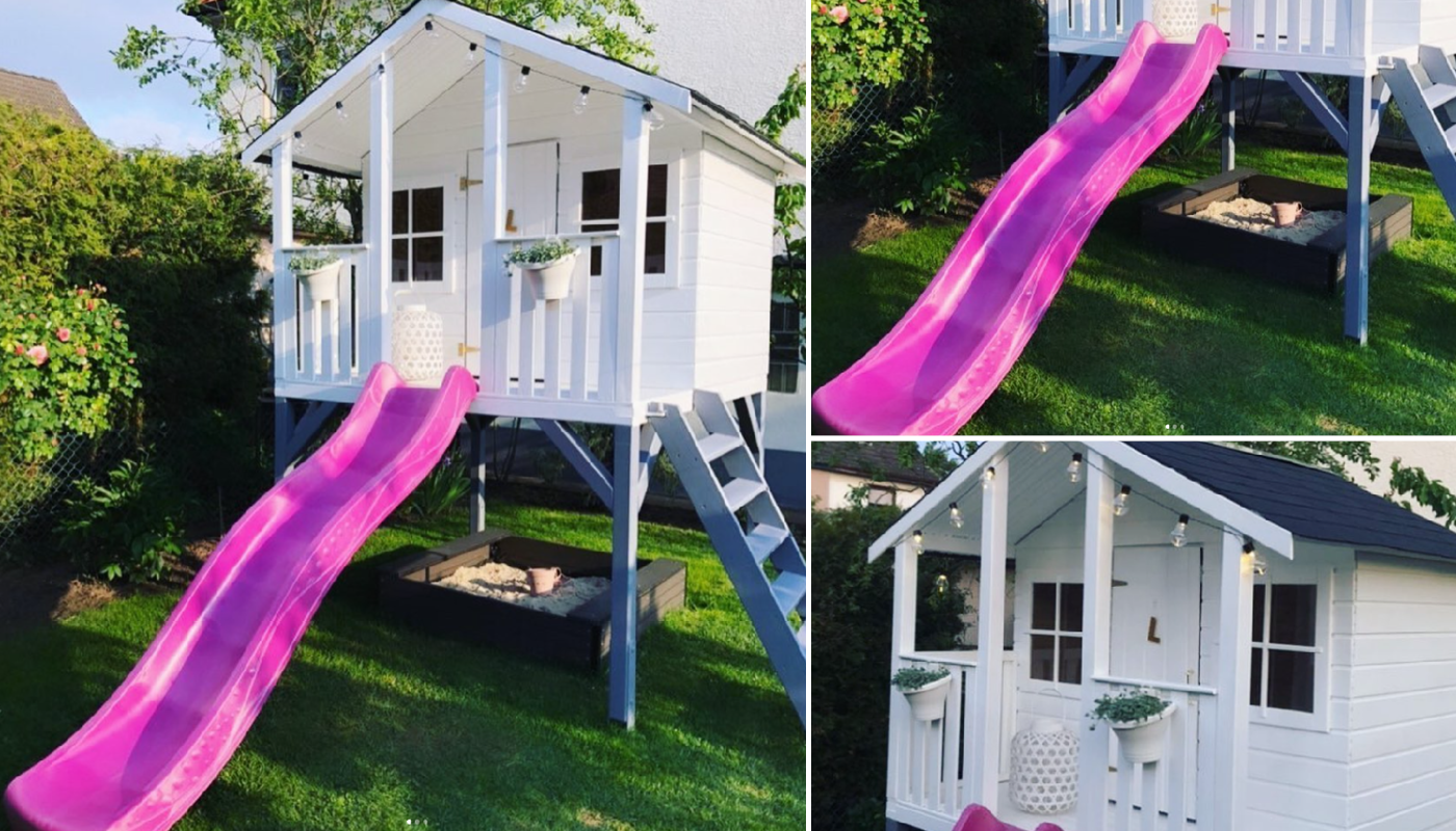 Gartenhäuser mit 14 - 19mm Wandstärke