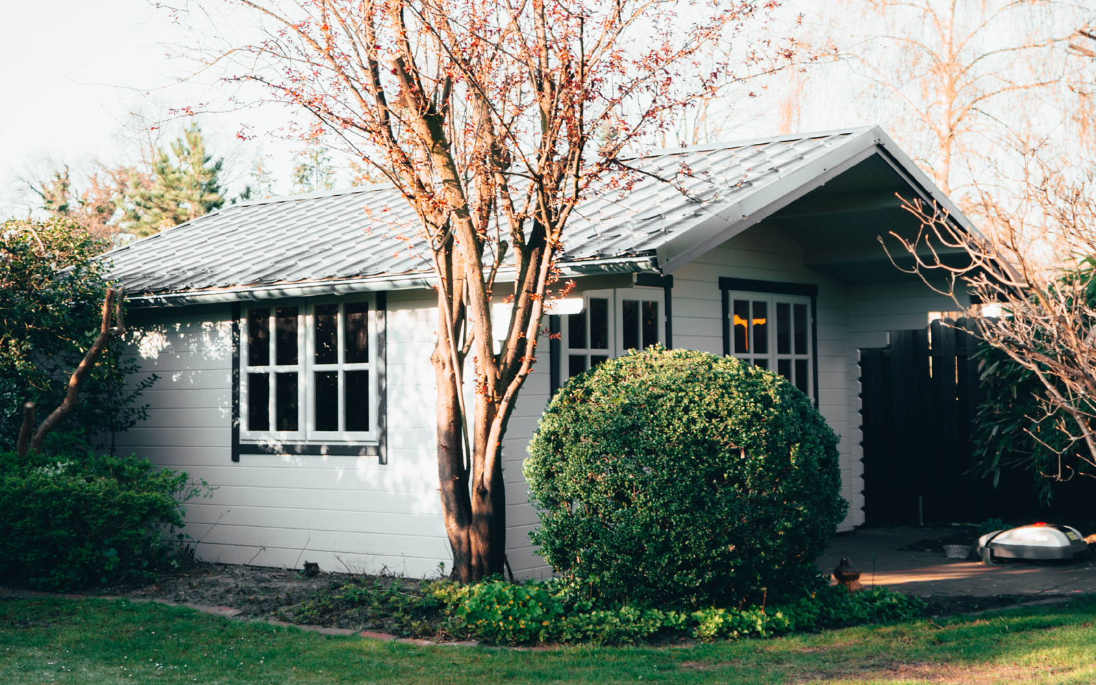Gartenhäuser mit 14 - 19mm Wandstärke