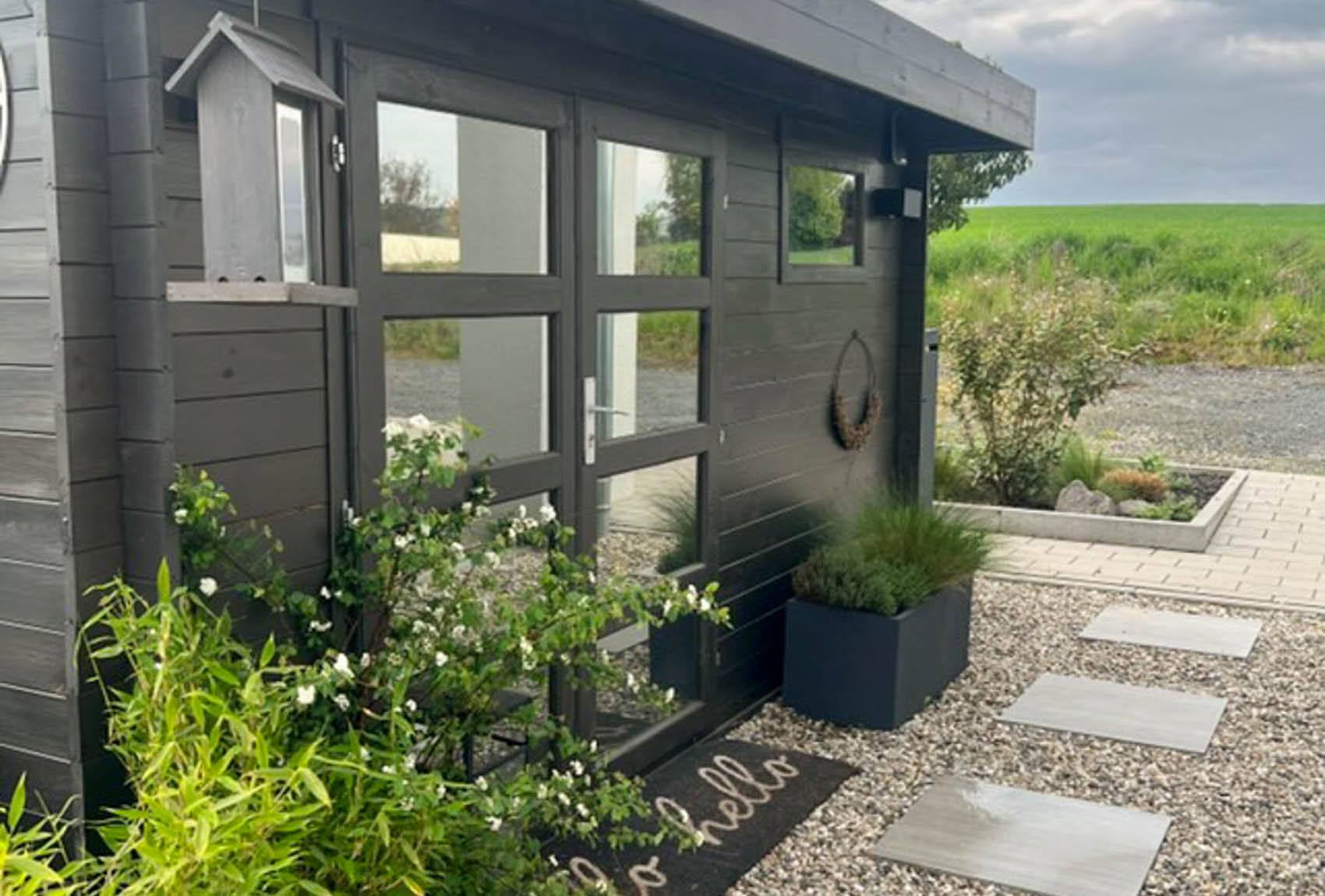 Gartenhäuser mit 14 - 19mm Wandstärke