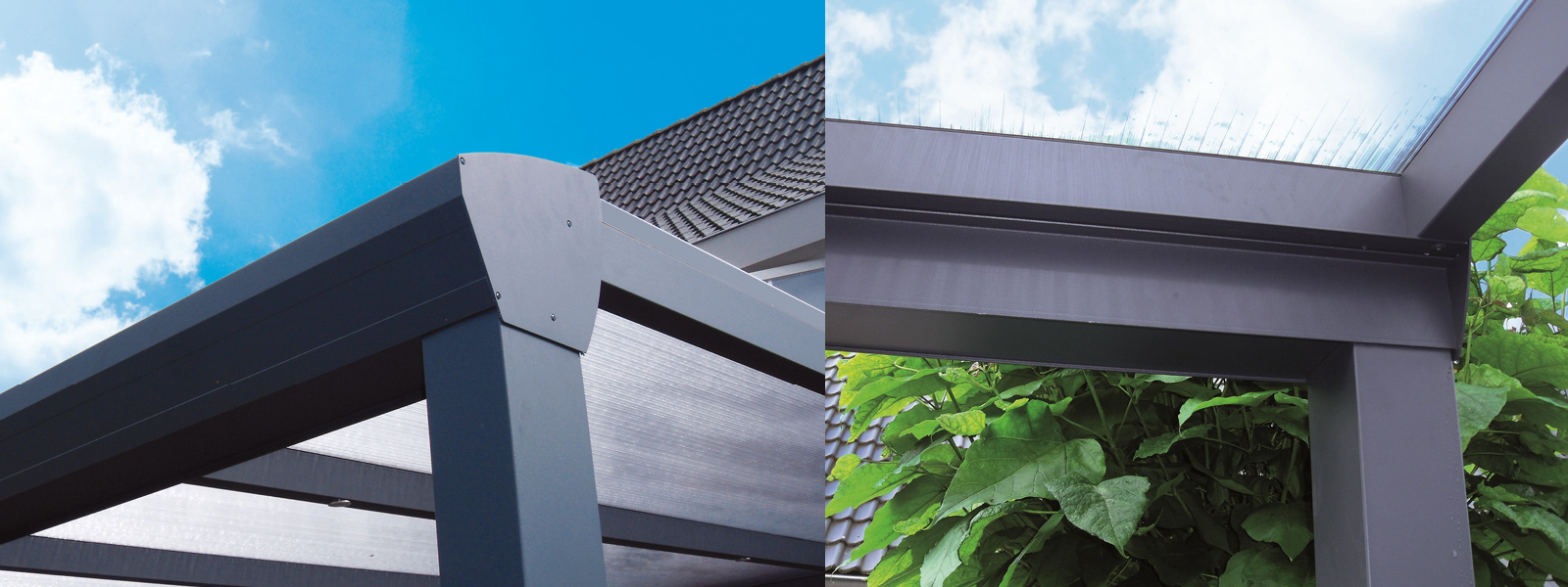 Gartenhäuser mit 14 - 19mm Wandstärke