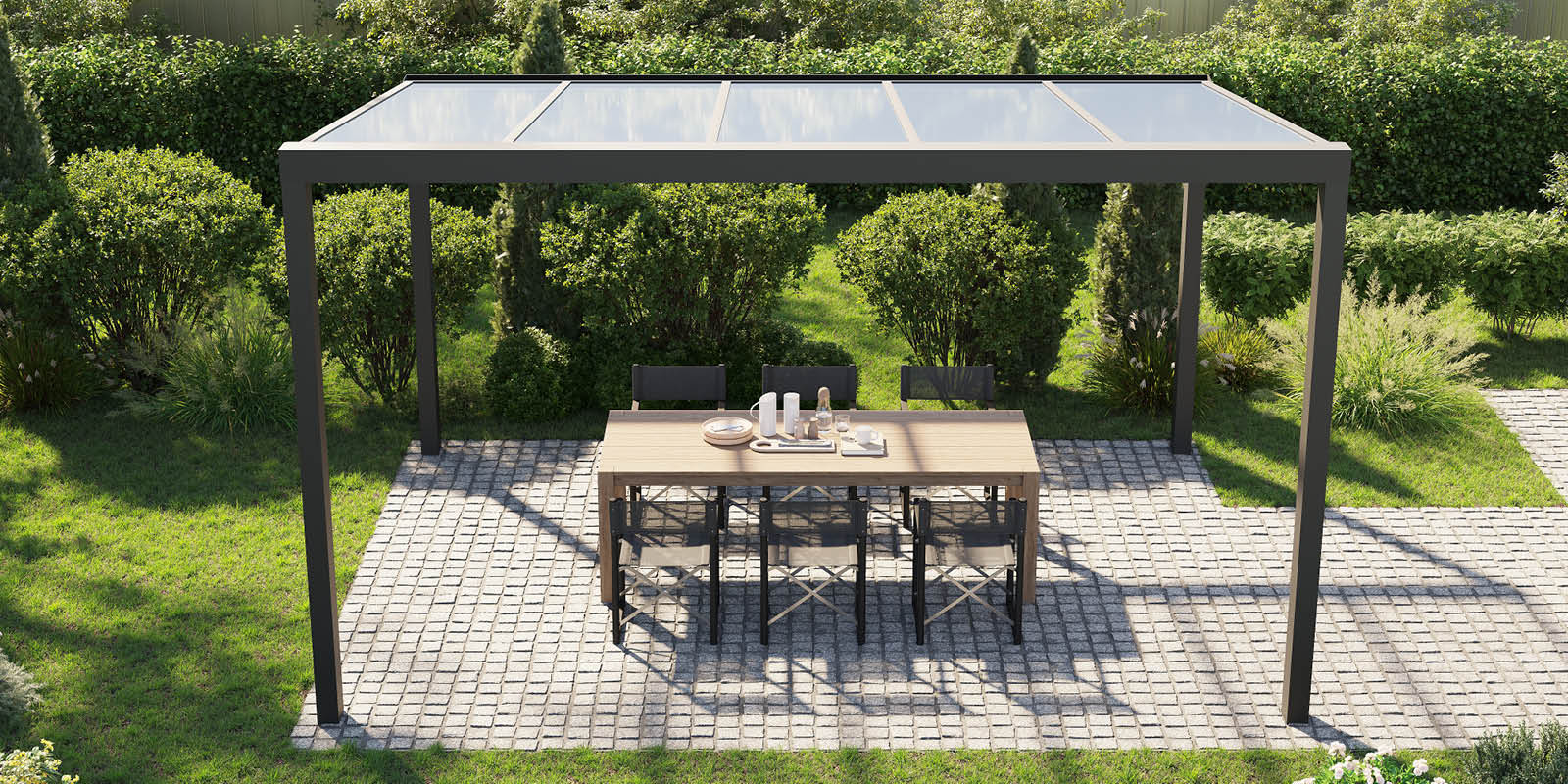 Gartenhäuser mit 14 - 19mm Wandstärke