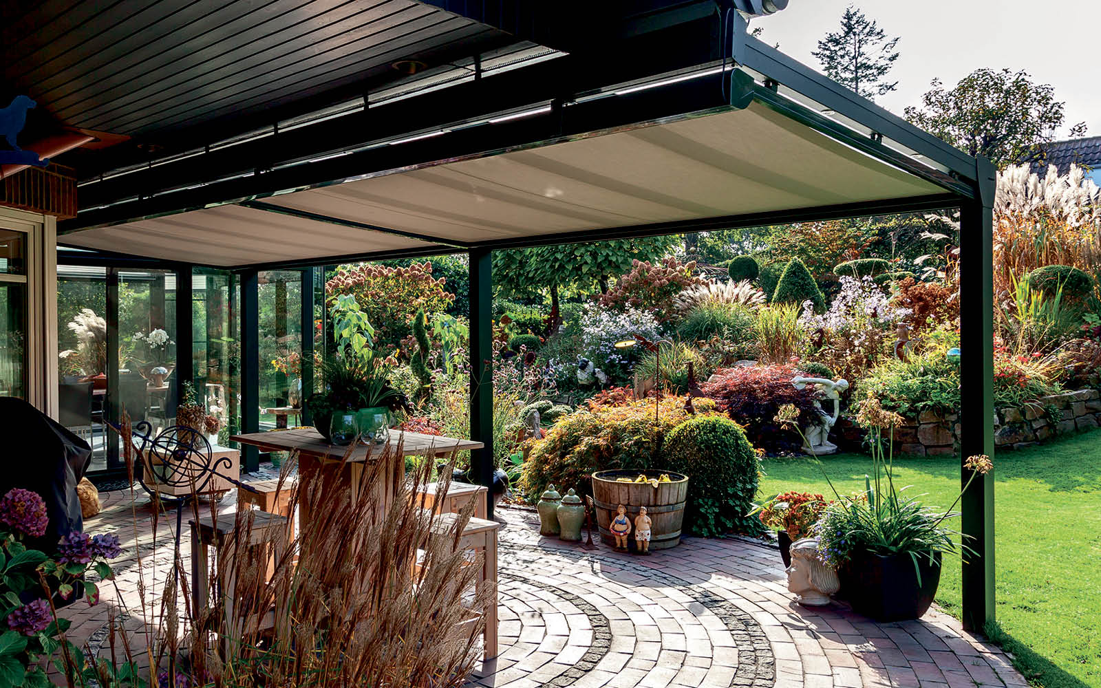 Gartenhäuser mit 14 - 19mm Wandstärke