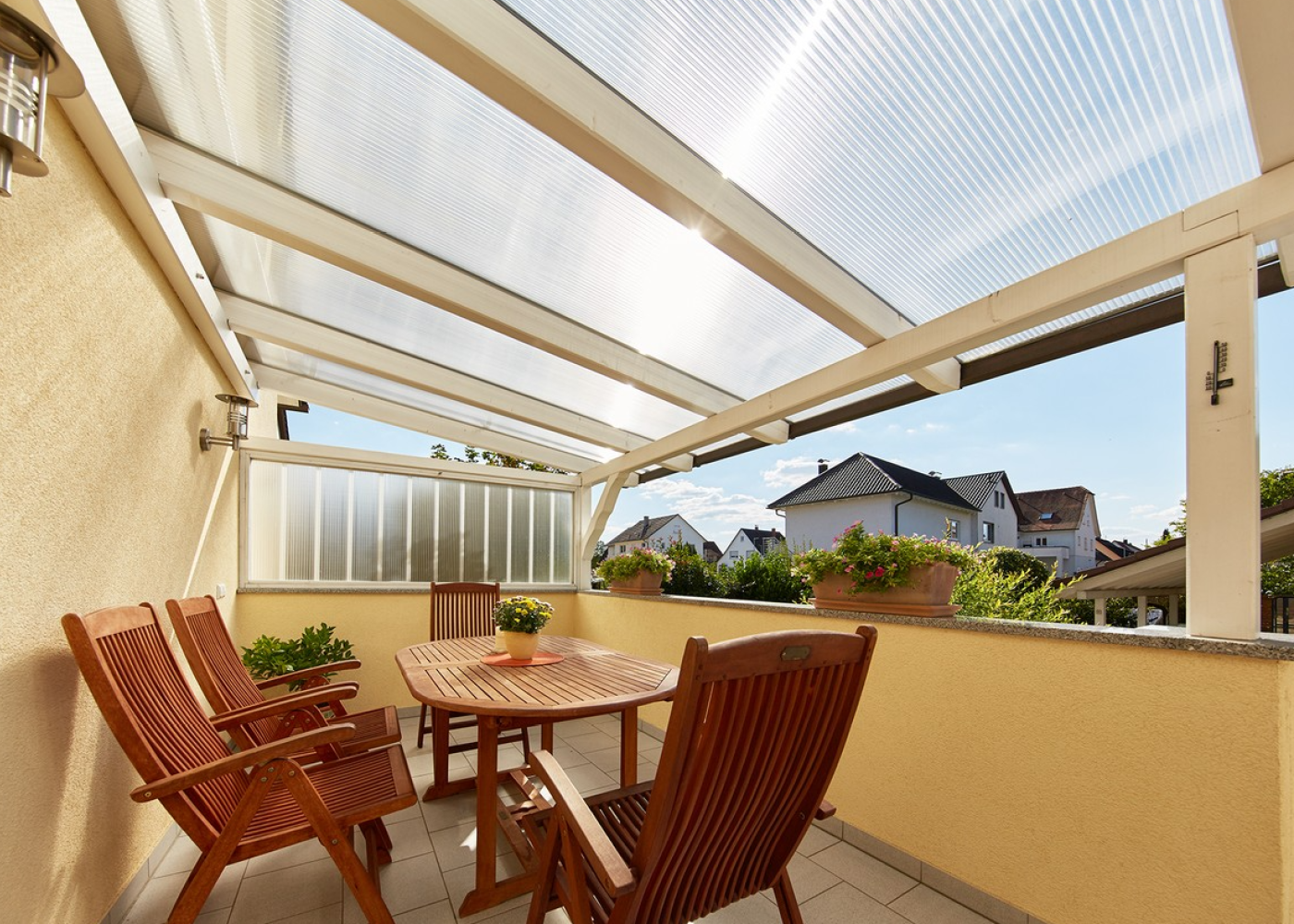 Gartenhäuser mit 14 - 19mm Wandstärke