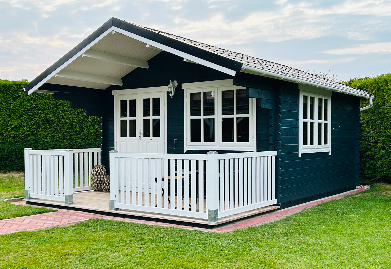 Gartenhäuser mit 14 - 19mm Wandstärke