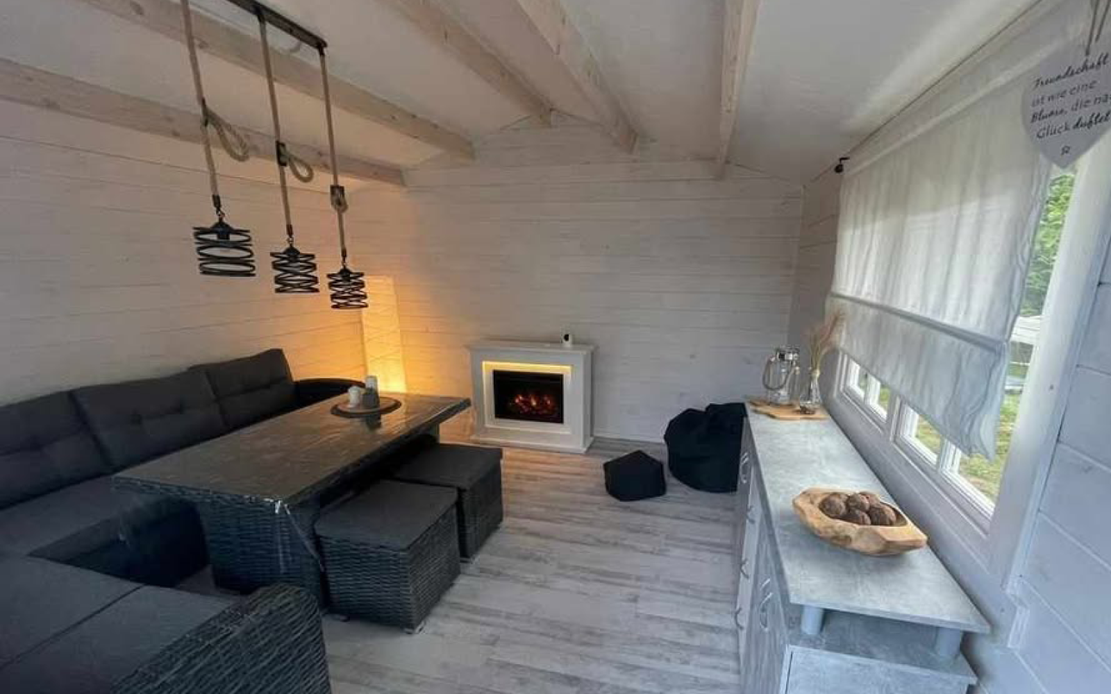 Gartenhäuser mit 14 - 19mm Wandstärke