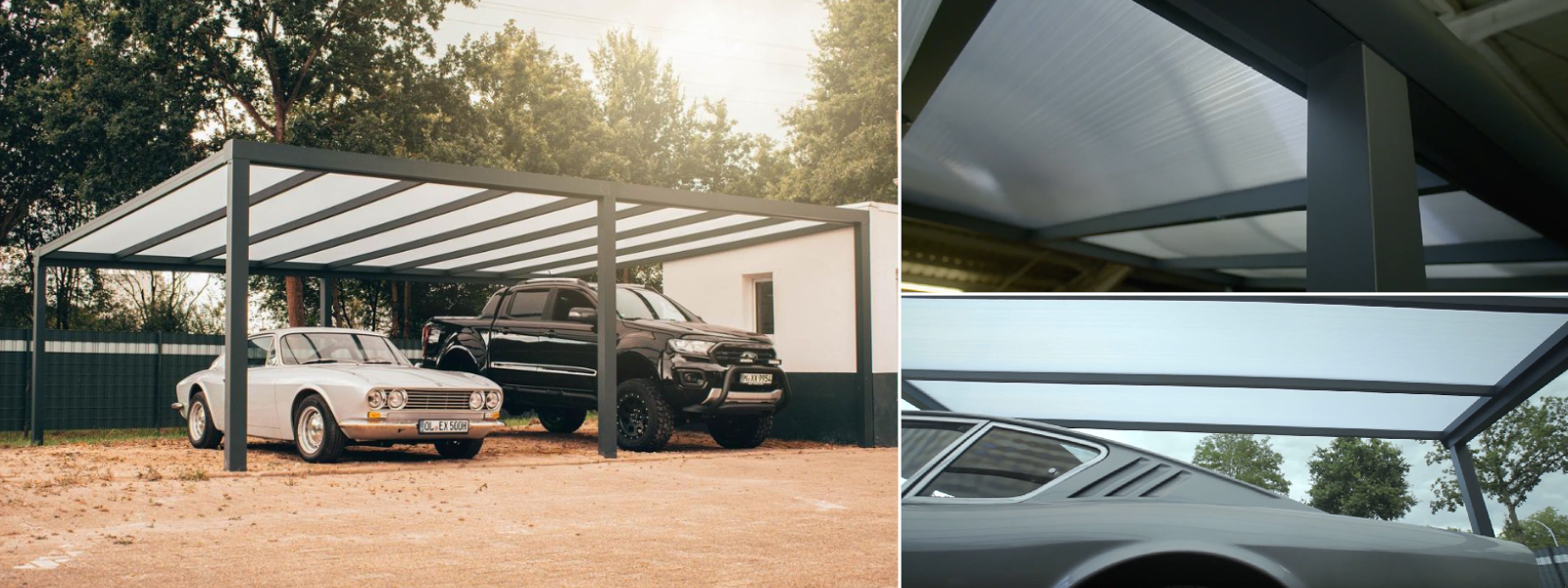 Gartenhäuser mit 14 - 19mm Wandstärke