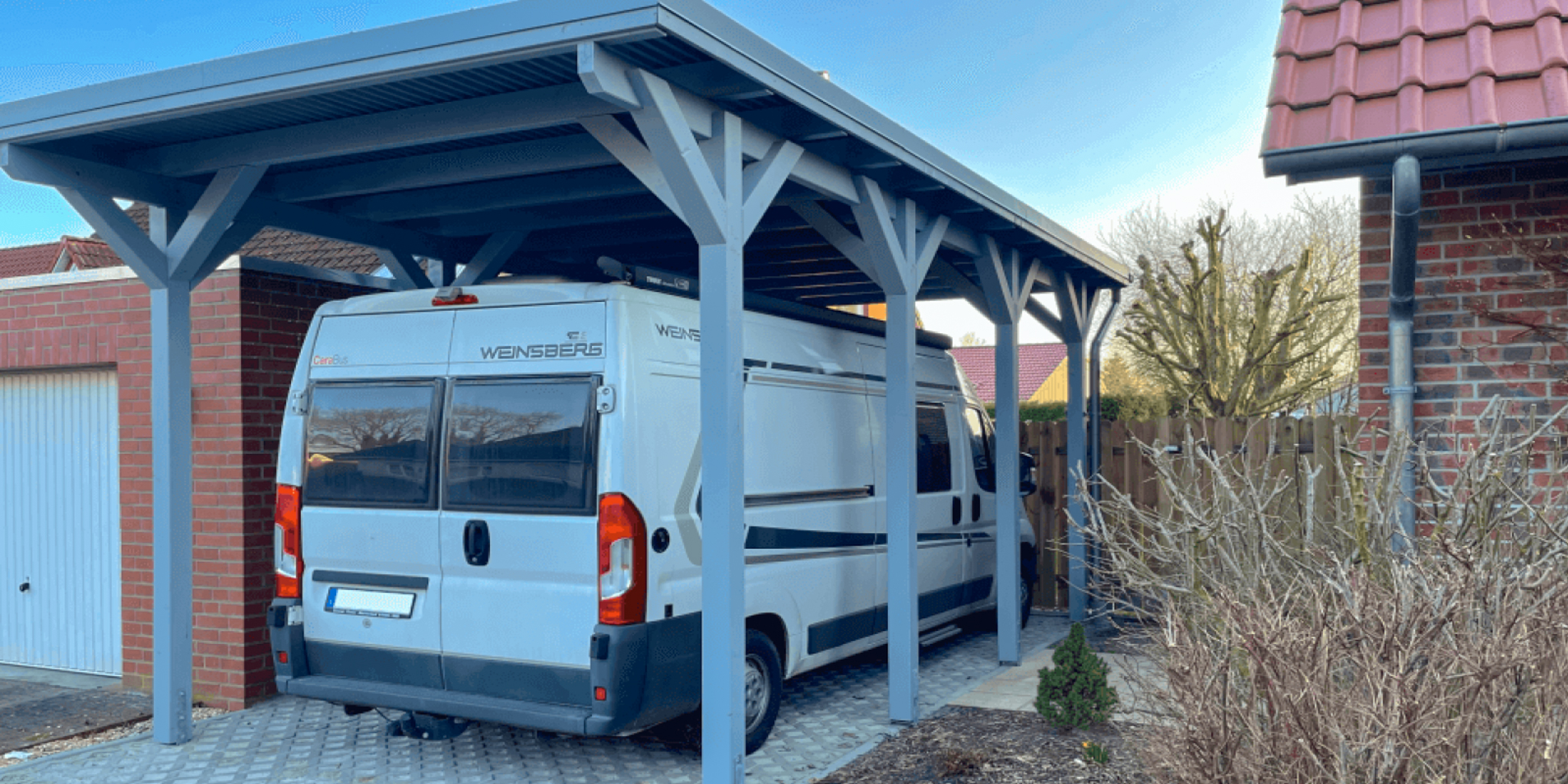 Gartenhäuser mit 14 - 19mm Wandstärke