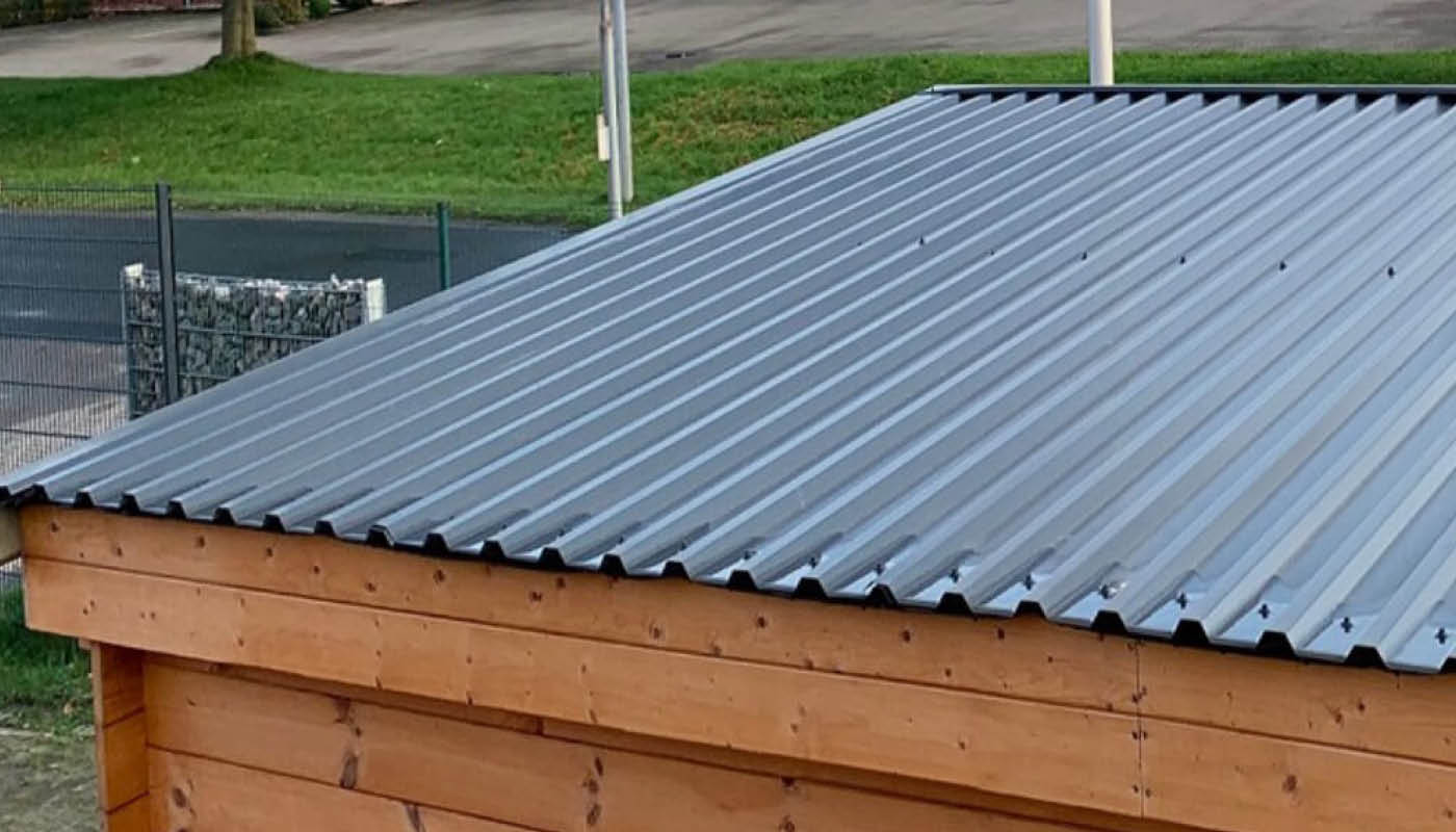 Gartenhäuser mit 14 - 19mm Wandstärke