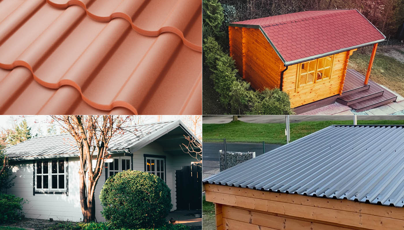 Gartenhäuser mit 14 - 19mm Wandstärke