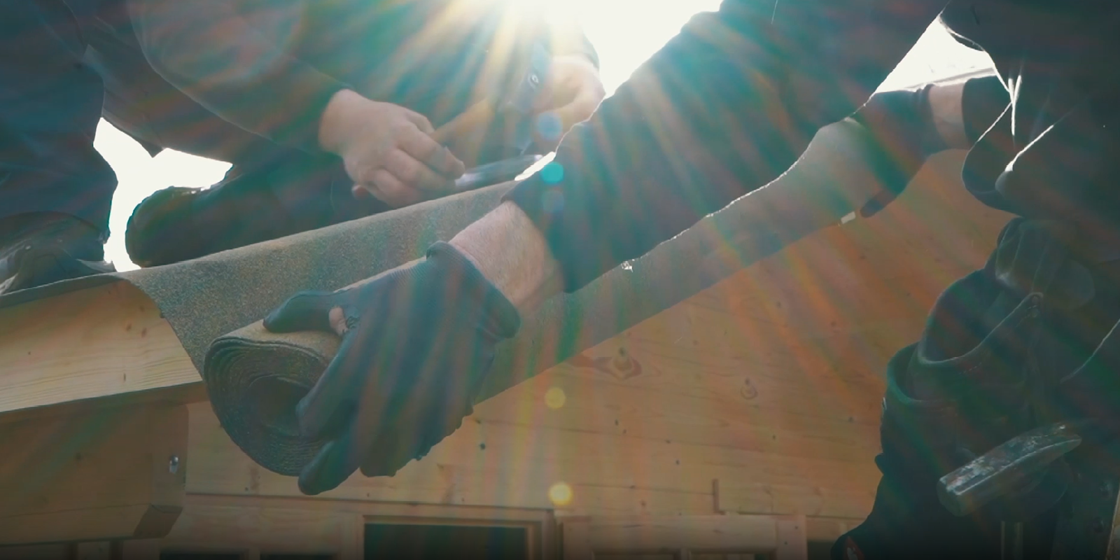 Gartenhäuser mit 14 - 19mm Wandstärke