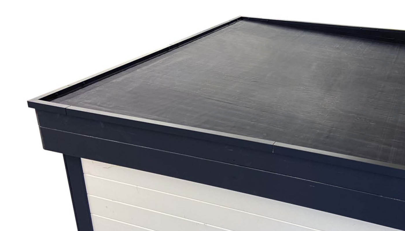 Gartenhäuser mit 14 - 19mm Wandstärke