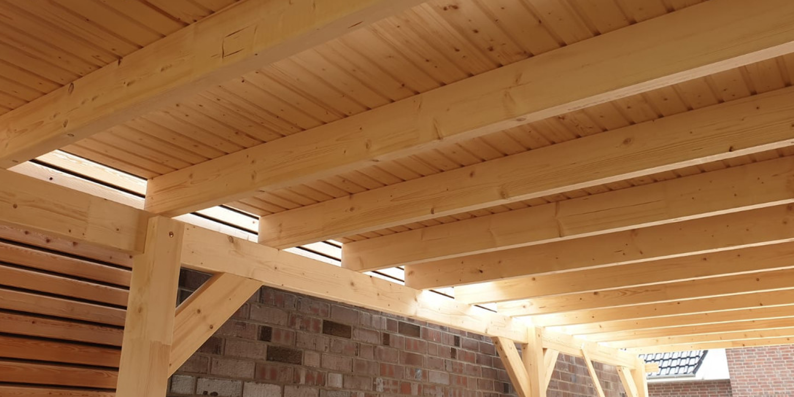 Gartenhäuser mit 14 - 19mm Wandstärke