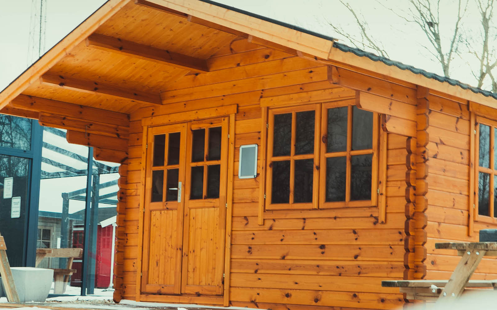 Gartenhäuser mit 14 - 19mm Wandstärke