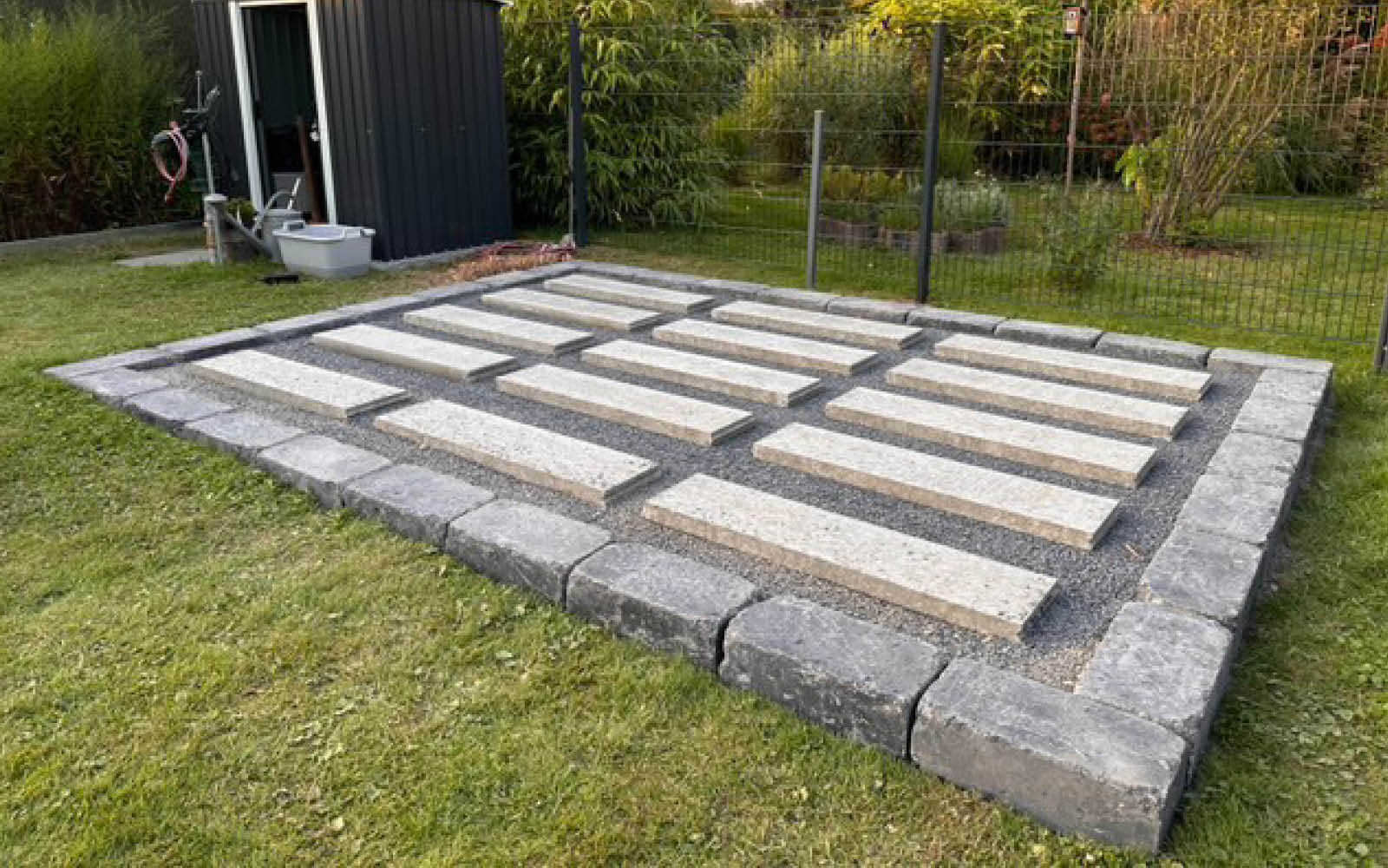 Gartenhäuser mit 14 - 19mm Wandstärke