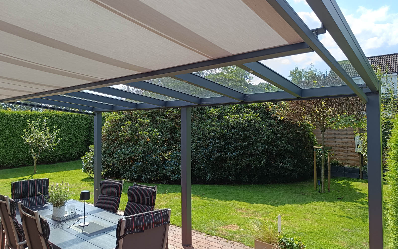 Gartenhäuser mit 14 - 19mm Wandstärke