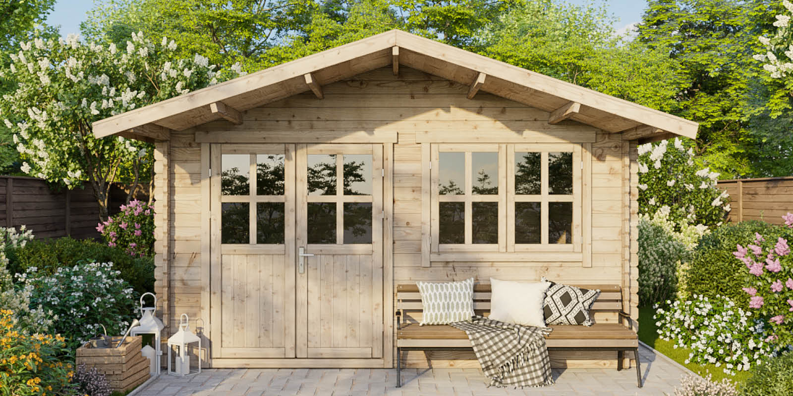 Die verschiedenen Dachformen für Gartenhaus Ratgeber