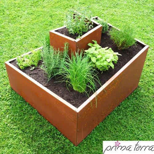 Kruidenslak Vierkant Roest 78x78 cm