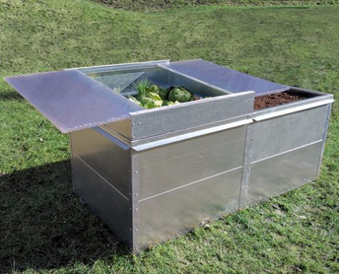 Koud frame bevestiging voor verhoogde bed Simplex